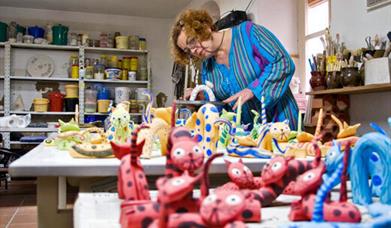 Cerámica Rakú - Luisa María García García