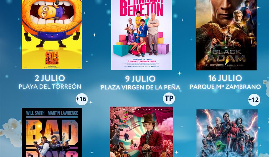 Cine de verano en Mijas