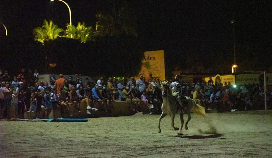 Carrera de caballos nocturna 'Ciudad de Adra