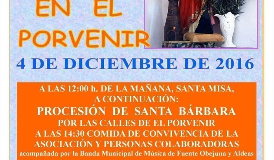 Santa Bárbara en El Porvenir