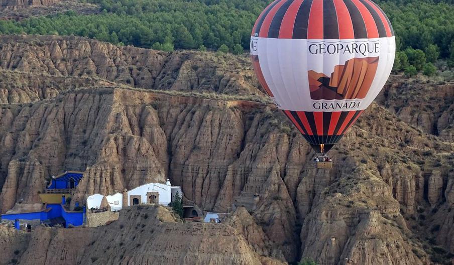Paisaje del Territorio Cueva - Geoparque de Granada