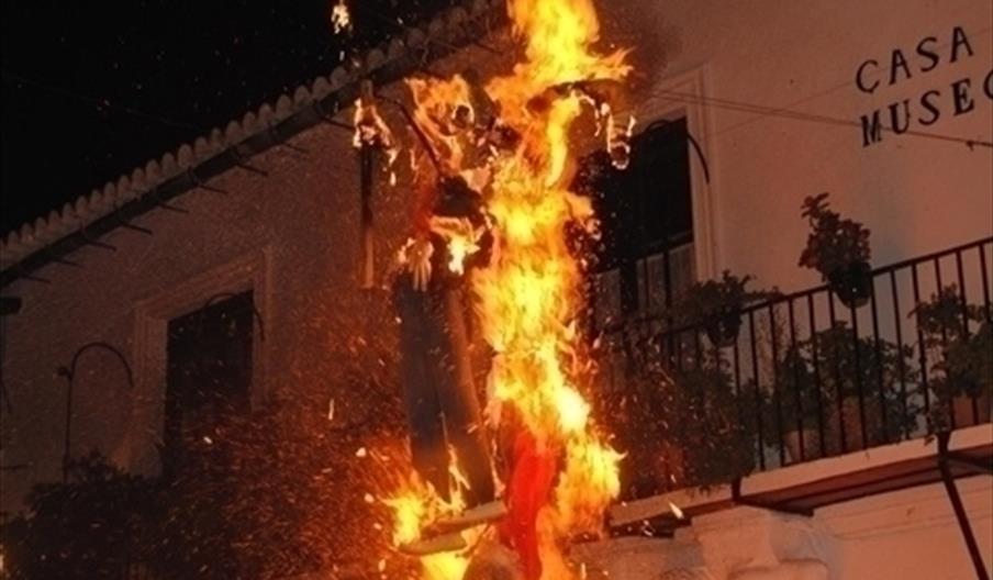 Noche de San Juan en Mijas Pueblo
