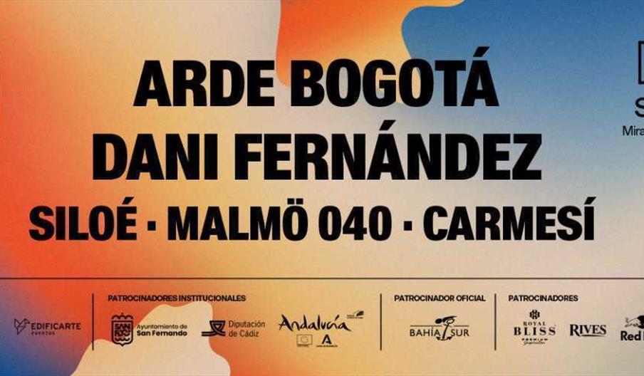 Conciertos Arde Bogotá, Dani Fernández - Bahía Sound Festival