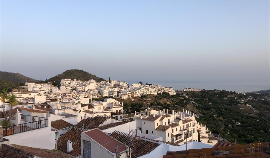 View from private roof terrace