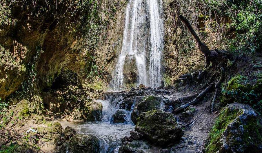 Las Chorreras, cascada