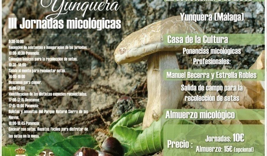 Jornadas Micológicas en Yunquera
