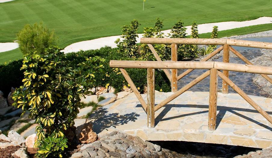 Baviera Golf Green Hoyo 18