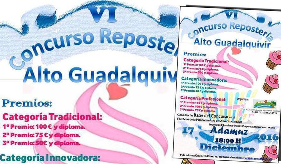 Concurso de Repostería "Alto Guadalquivir"