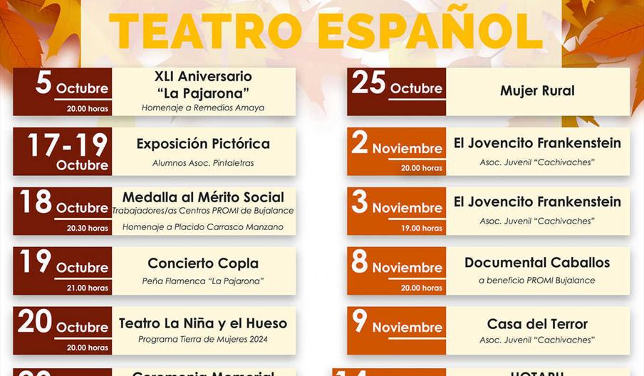 Jornadas culturales de otoño Bujalance