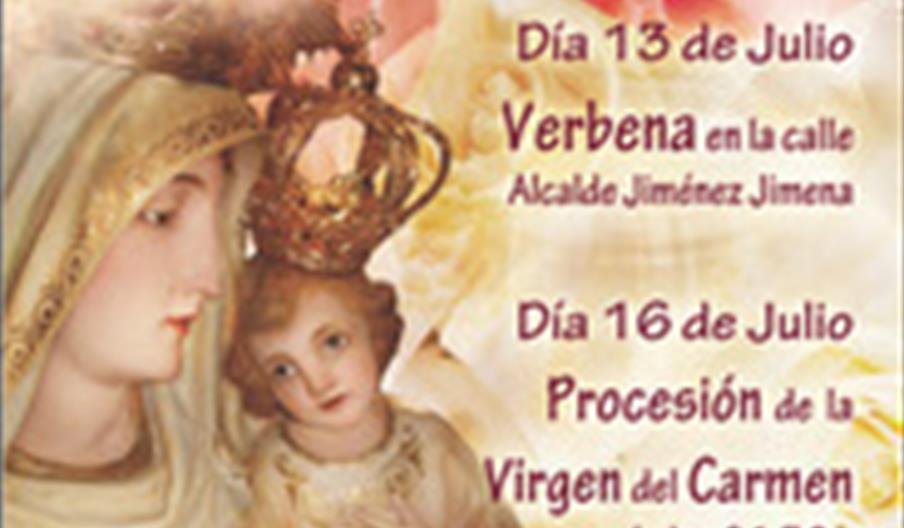 Fiesta en honor a la Virgen del Carmen de Moriles