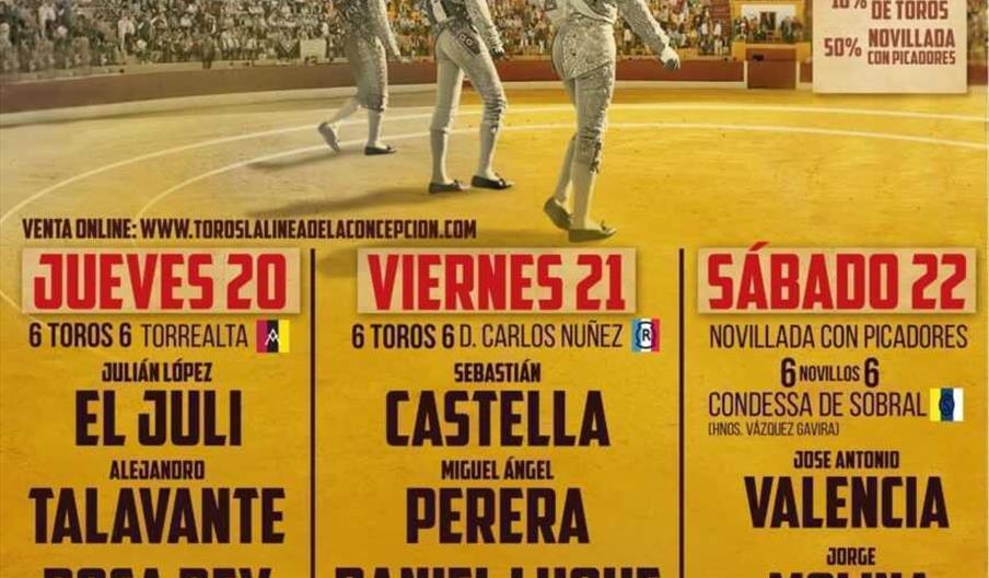 Toros La Línea de la Concepción Julio 2023