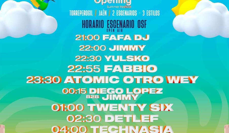 Opening Summer Festival