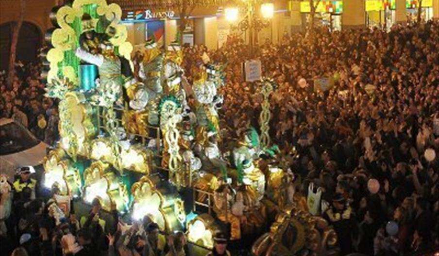 Cabalgata de Reyes Magos en Sevilla