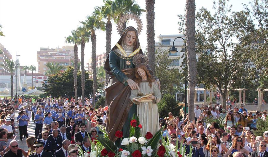 Fiestas Patronales en Honor a Santa Ana y la Virgen del Carmen de Roquetas de Mar