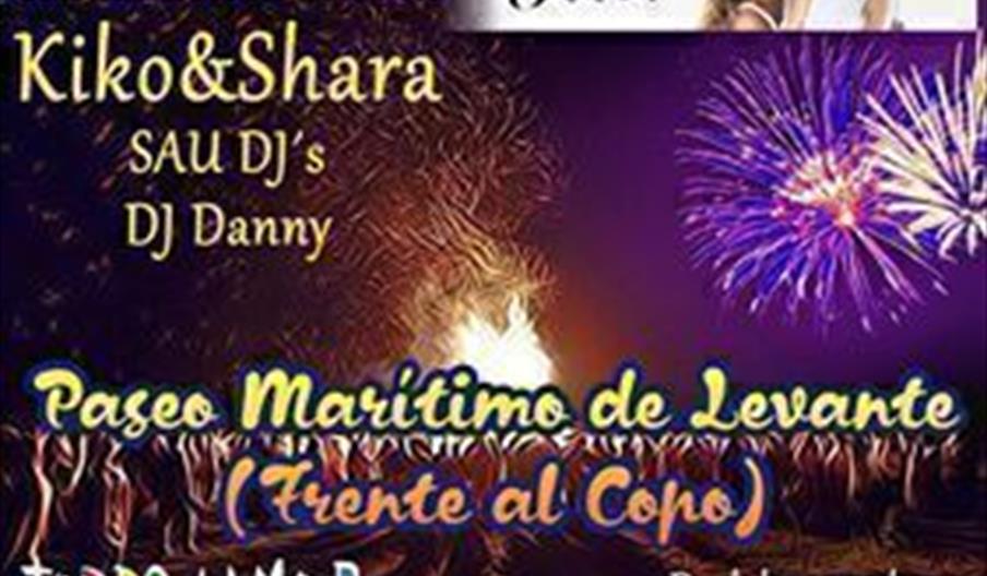 Noche de San Juan en Torre del Mar