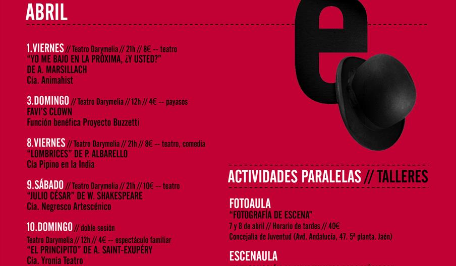 Muestra Artístico Cultural “Escena Jaén”