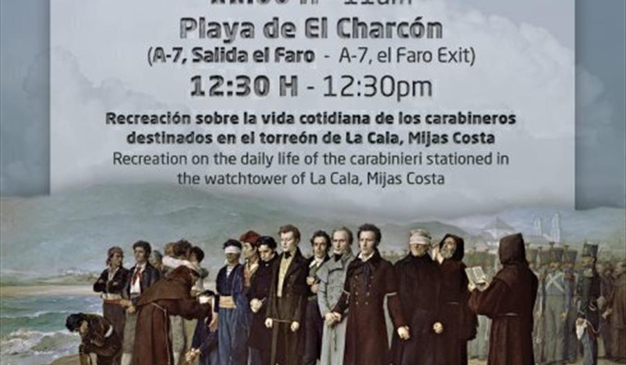 Desembarco de Torrijos en Mijas