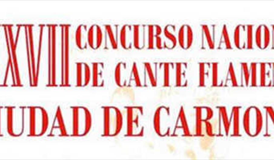 Concurso Nacional de Cante Flamenco Ciudad de Carmona