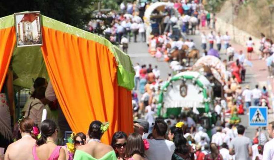Romería en honor a la Virgen de la Fuensanta, patrona de Coín