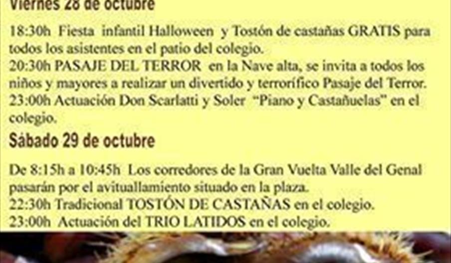 Tostón de Castañas y Aguardiente