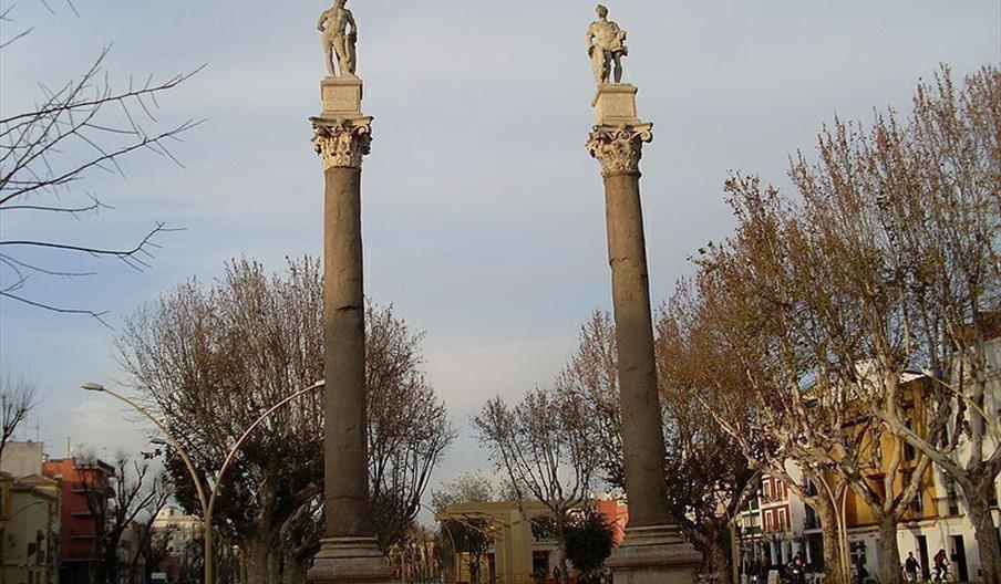 Monolitos y Columnas Romanas