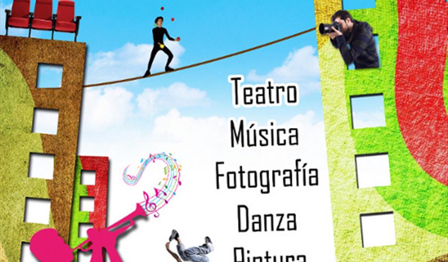 Muestra cultural en la calle