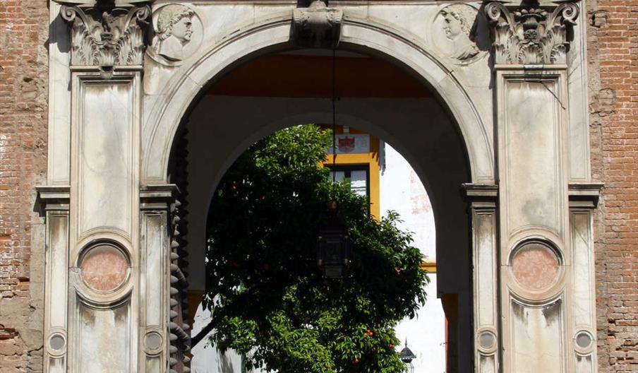 Portada de la Casa de Pilatos