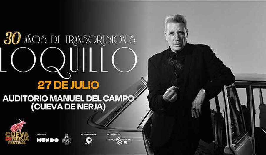 Concierto de Loquillo - Festival de Música de Nerja