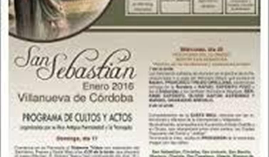 Festividad en honor a San Sebastián Mártir