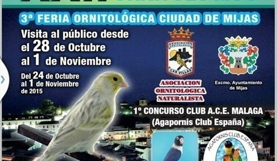 Concurso Exposición Ornitológico “Las Villas” y Feria Ornitológica Ciudad de Mijas