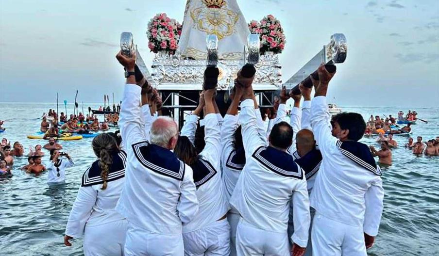 Procesión Virgen del Carmen La Cala del Moral