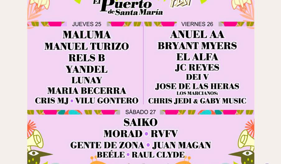 Puro Latino Fest El Puerto de Santa María