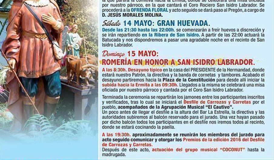 Romería de San Isidro Labrador en Villa del Río