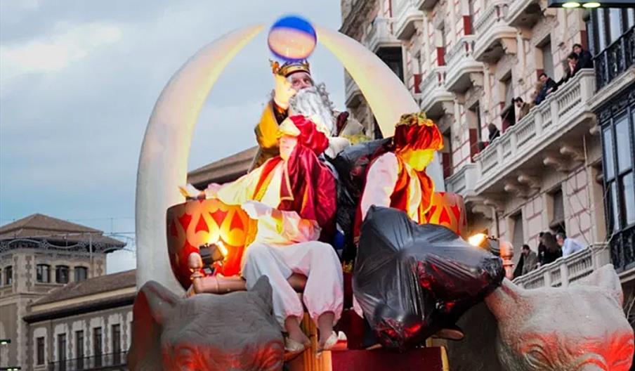 Cabalgata de Reyes Magos en Granada