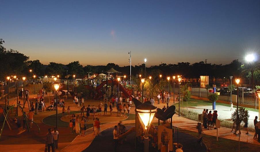 Paseo Alfonso XIII y Jardín Reina Victoria