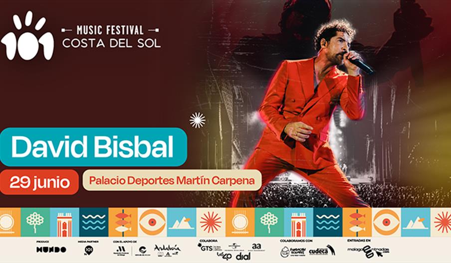 Concierto de David Bisbal - 101  Music Festival Costa del Sol