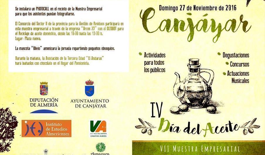 Día del Aceite de Canjáyar