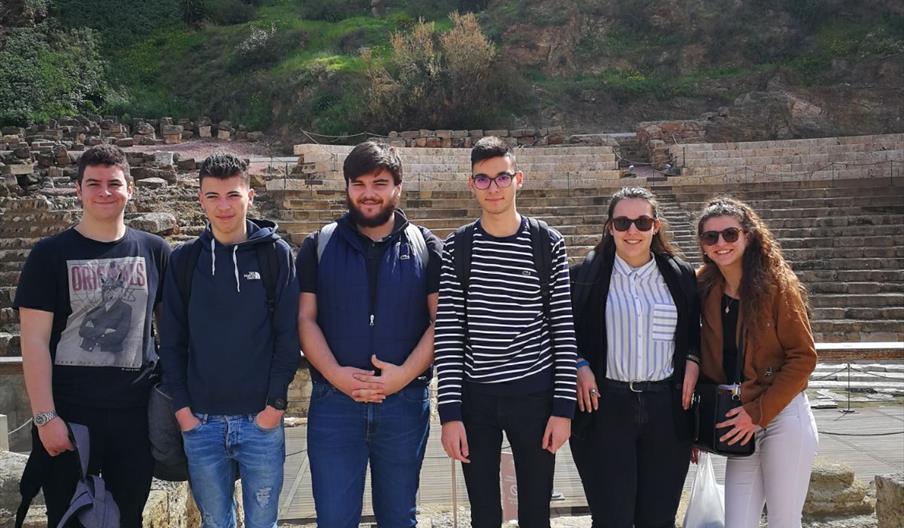 Estudiantes de comercio en Málaga