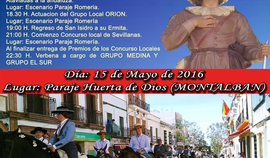 Romeria de San Isidro en Montalbán